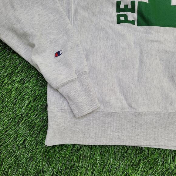 Vintage Y2K Champion Pentucket Hoodie Medium 21x24 Cropped - Picture 15 of 16